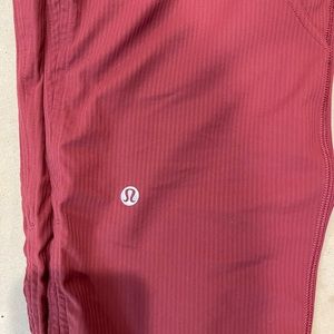 Lululemon dance studio crop pants size 6 maroon!